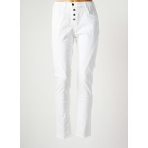 COUTURIST - Pantalon slim blanc en coton pour femme - Taille 40 - Modz