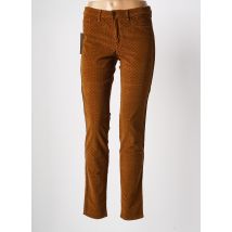 DENIM &DRESS - Pantalon slim marron en coton - Femme - Taille W30 - Modz
