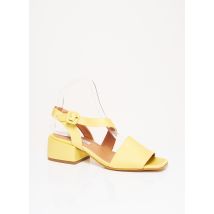 ABOUT ARIANNE - Sandales/Nu pieds jaune en textile - Femme - Taille 37 - Modz