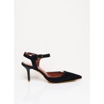 SARENZA - Sandales/Nu pieds noir en cuir - Femme - Taille 36 - Modz