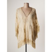 NEKANE - Tunique manches longues beige en polyester - Femme - Taille 36 - Modz