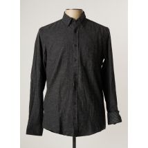 CASAMODA - Chemise manches longues gris en coton - Homme - Taille S - Modz