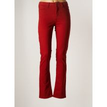 KANOPE - Pantalon droit orange en coton - Femme - Taille 44 - Modz