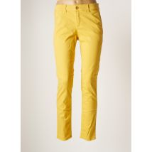 HOPPY - Pantalon chino jaune en coton - Femme - Taille TU - Modz