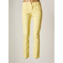 HOPPY - Pantalon chino jaune en coton - Femme - Taille TU - Modz