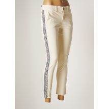 HOPPY - Pantalon 7/8 beige en coton - Femme - Taille TU - Modz