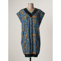 LILI SIDONIO - Robe courte bleu en polyester - Femme - Taille 40 - Modz