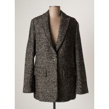 LUISA CERANO - Manteau court noir en acrylique - Femme - Taille 38 - Modz