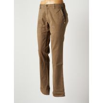 MASON'S - Pantalon chino beige en coton - Femme - Taille 54 - Modz