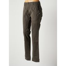 MASON'S - Pantalon chino vert en coton - Femme - Taille 44 - Modz