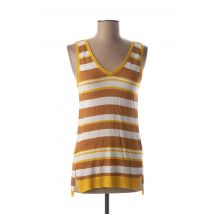 MIA SOANA - Pull marron en viscose - Femme - Taille 38 - Modz