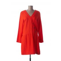 MADO ET LES AUTRES - Robe mi-longue orange en viscose - Femme - Taille 36 - Modz