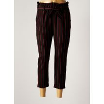 MINSK - Pantalon 7/8 noir en polyester - Femme - Taille 38 - Modz