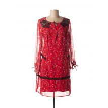 MADO ET LES AUTRES - Robe courte rouge en polyester - Femme - Taille 38 - Modz