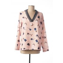 MADO ET LES AUTRES - Blouse rose en polyester - Femme - Taille 38 - Modz