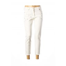MADO ET LES AUTRES - Jeans coupe slim beige en coton - Femme - Taille TU - Modz