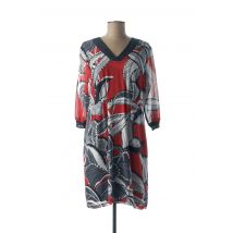 MADO ET LES AUTRES - Robe mi-longue rouge en polyester - Femme - Taille 36 - Modz