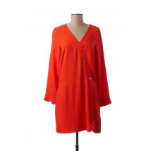 MADO ET LES AUTRES - Robe mi-longue orange en viscose - Femme - Taille 36 - Modz