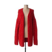 MADO ET LES AUTRES - Gilet manches longues rouge en polyester - Femme - Taille 38 - Modz