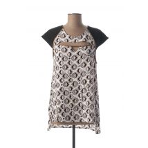 MIA SOANA - Tunique manches courtes blanc en viscose - Femme - Taille 40 - Modz