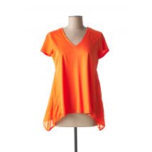 MADO ET LES AUTRES - T-shirt orange en coton - Femme - Taille 36 - Modz