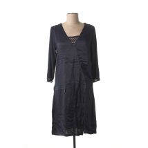 MADO ET LES AUTRES - Robe mi-longue bleu en viscose - Femme - Taille 36 - Modz