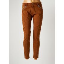 DESGASTE - Pantalon 7/8 marron en coton - Femme - Taille TU - Modz
