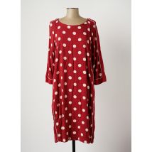 SANDWICH - Robe mi-longue rouge en viscose pour femme - Taille 44 - Modz