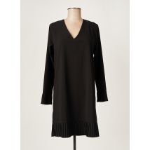 AN' GE - Robe mi-longue noir en polyester pour femme - Taille 36 - Modz