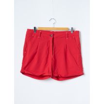 ICEPEAK - Short rouge en polyester pour femme - Taille 44 - Modz