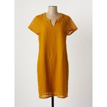 MADO ET LES AUTRES - Robe mi-longue jaune en polyester - Femme - Taille 40 - Modz