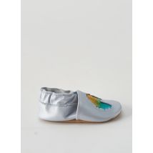 BELLAMY - Chaussons/Pantoufles gris en cuir - Fille - Taille TU - Modz