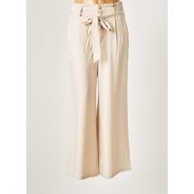 SARAH JOHN - Pantalon large beige en coton pour femme - Taille 38 - Modz