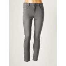 TOXIK3 - Jeans skinny gris en coton - Femme - Taille 36 - Modz
