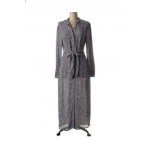 S.OLIVER - Robe longue bleu en viscose - Femme - Taille 38 - Modz