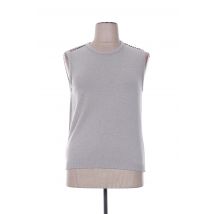 TRICOT CHIC - Pull gris en polyamide - Femme - Taille 44 - Modz