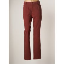 LCDN - Pantalon slim orange en tencel - Femme - Taille 50 - Modz