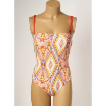 BORABORA - Maillot de bain 1 pièce orange en polyamide - Femme - Taille 85B - Modz