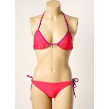 LITTLE MARCEL - Maillot de bain 2 pièces rose en polyamide - Femme - Taille 38 - Modz