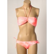 FREEGUN - Maillot de bain 2 pièces rose en polyamide - Femme - Taille 36 - Modz