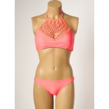 DAG ADOM - Maillot de bain 2 pièces rose en polyamide - Femme - Taille 38 - Modz