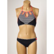 SALÉE - Maillot de bain 2 pièces noir en polyamide - Femme - Taille 38 - Modz