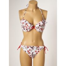 PRINCESS K - Maillot de bain 2 pièces rouge en polyamide - Femme - Taille 42 - Modz