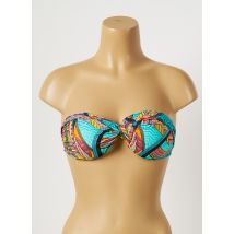 RIO DE SOL - Haut de maillot de bain bleu en polyamide - Femme - Taille 34 - Modz