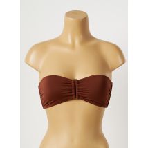 SEAFOLLY - Haut de maillot de bain marron en nylon - Femme - Taille 36 - Modz