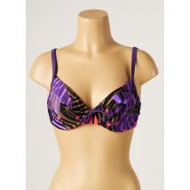 PANACHE - Haut de maillot de bain violet en polyamide - Femme - Taille 90D - Modz