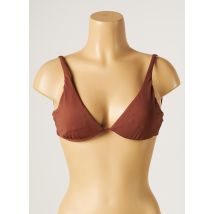 SEAFOLLY - Haut de maillot de bain marron en nylon - Femme - Taille 40 - Modz