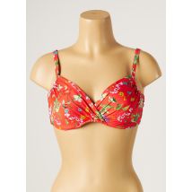 TESSY - Haut de maillot de bain orange en polyamide - Femme - Taille 90C - Modz
