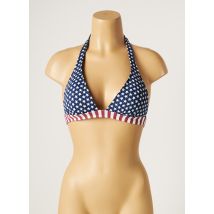 KIWI - Haut de maillot de bain bleu en polyamide - Femme - Taille 38 - Modz