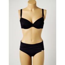 PLAGE DU SUD - Maillot de bain 2 pièces noir en polyamide - Femme - Taille 36 - Modz